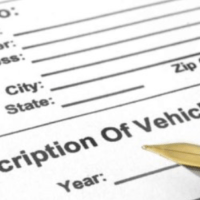Be sure to contact the DMV to get a copy of the vehicle's pink slip.