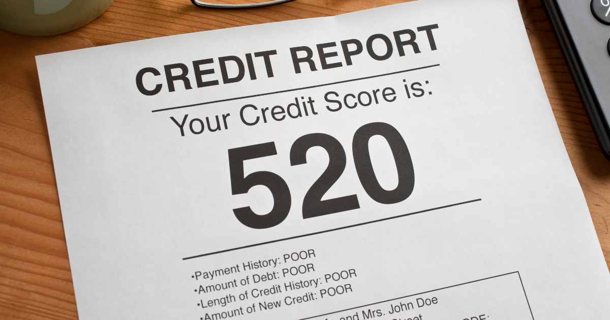 A customer with a credit score of 520!