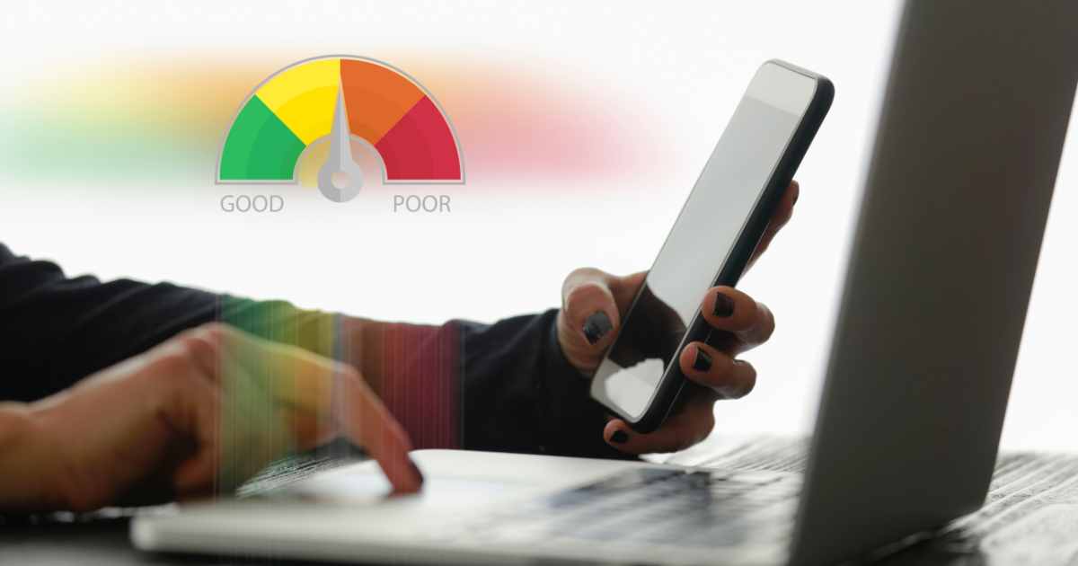 track your credit score with an online report