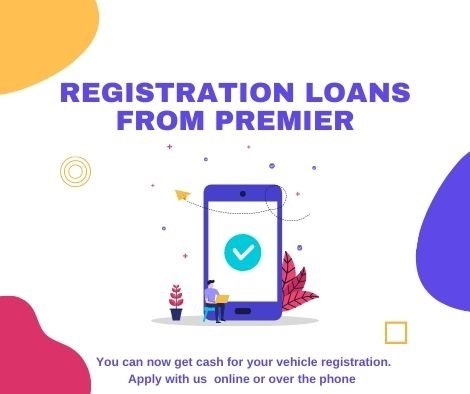 We will work to get your registration loan funded quickly.