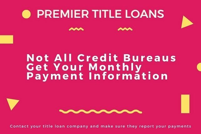 Not all credit bureaus get your monthly payment history.