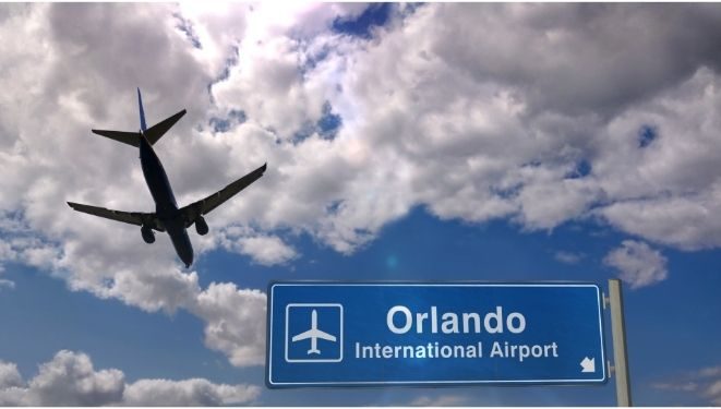 Orlando International Airport.