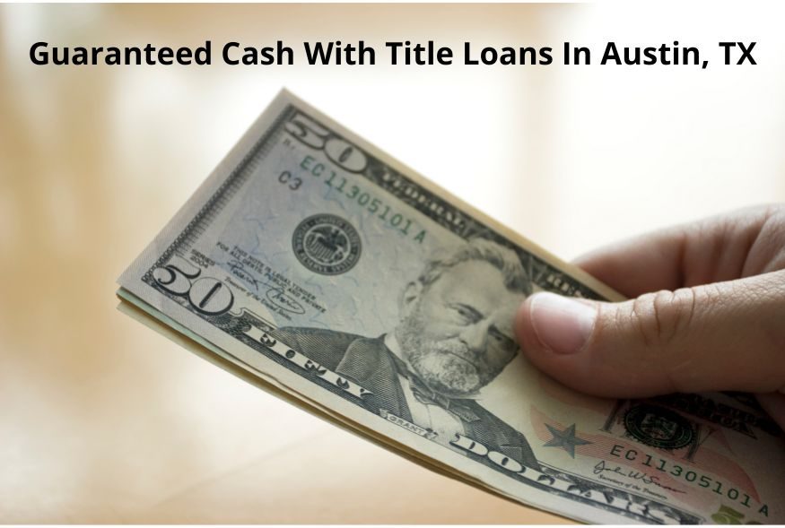 Apply for guaranteed cash with a same day title loan!