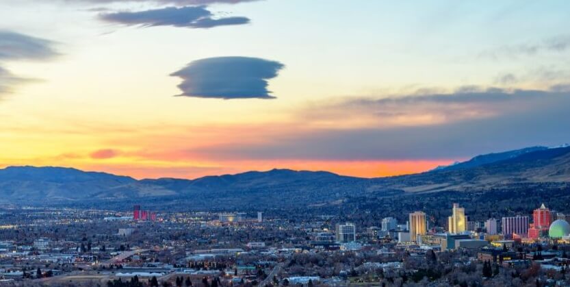Downtown Reno, Nevada.