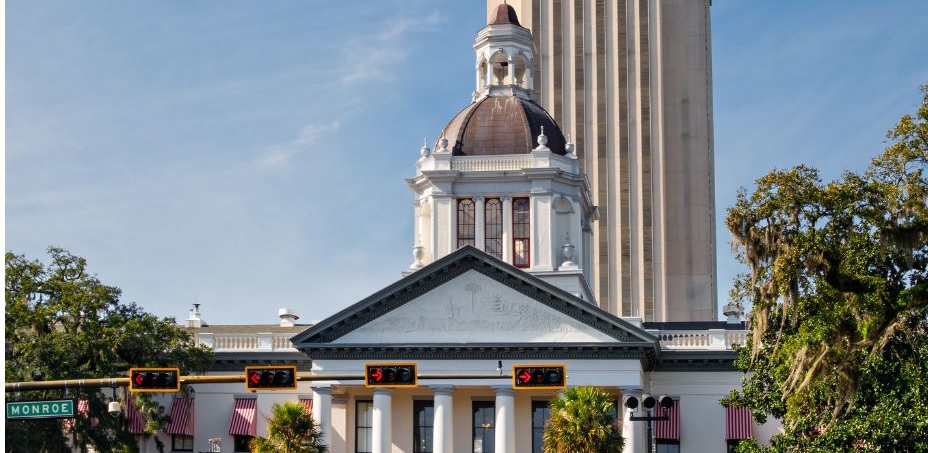 State house capital building in Tallahassee