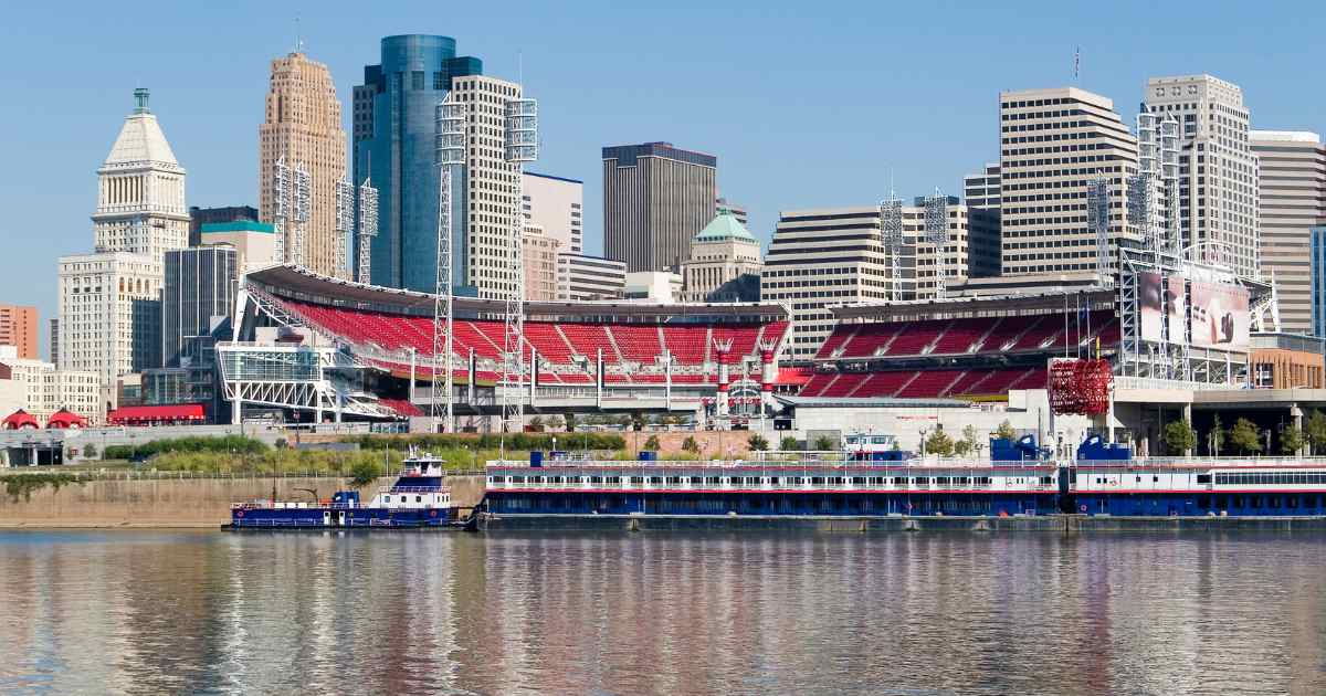 Great American Ballpark in Cincinnati.