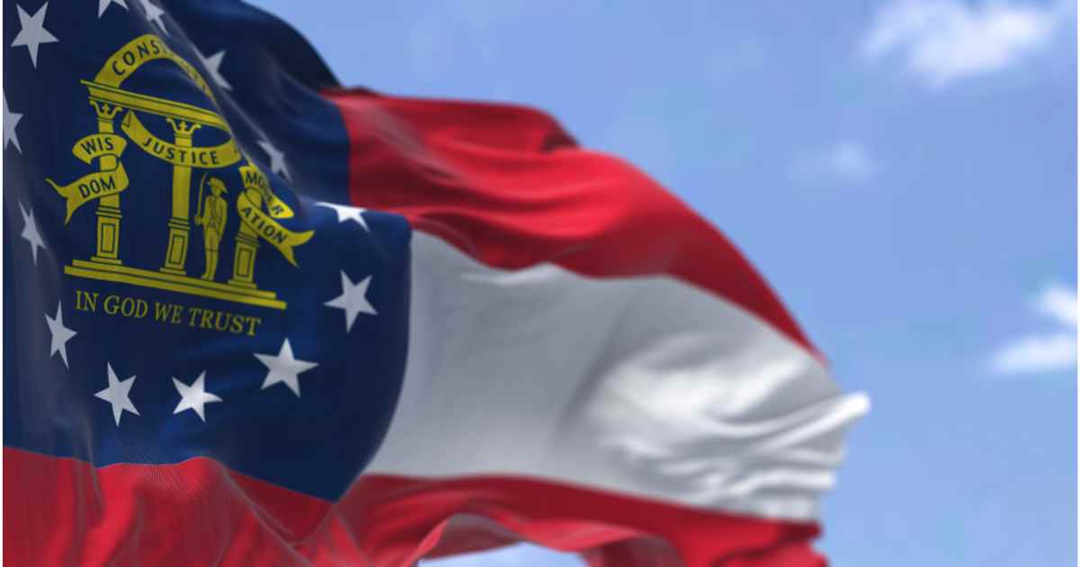 Georgia - Official State Flag