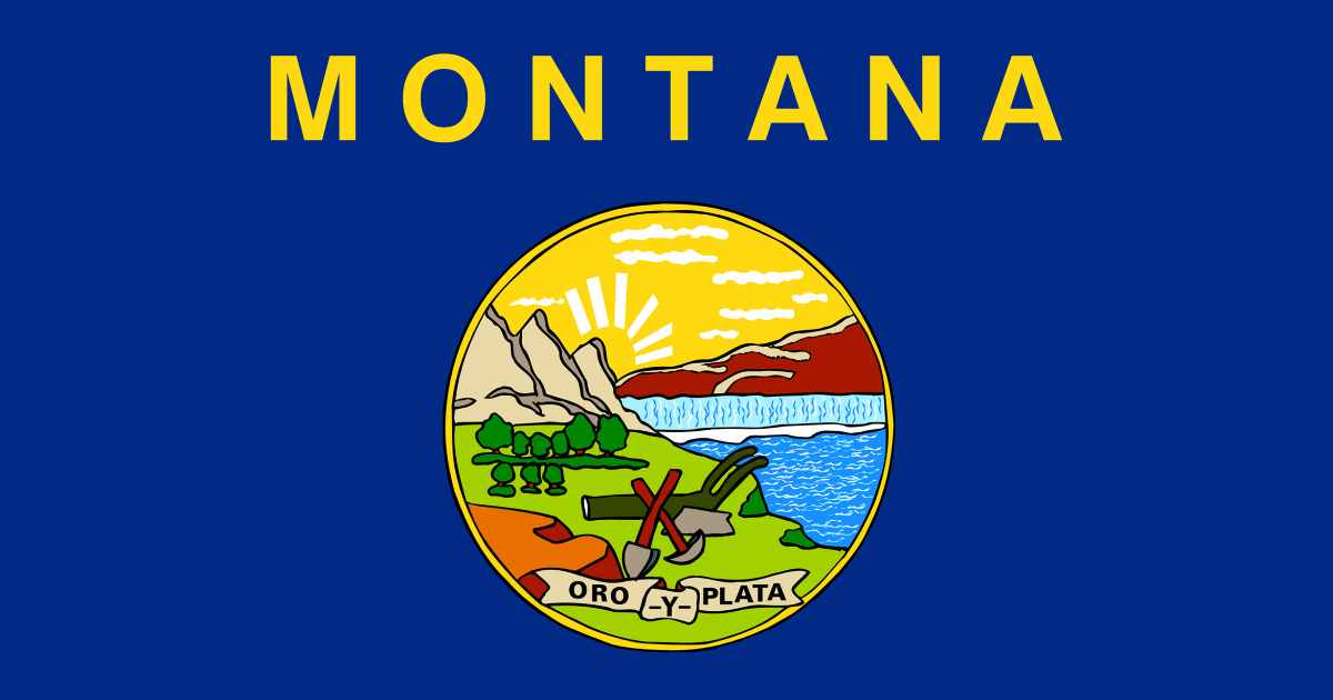 State Flag Of Montana