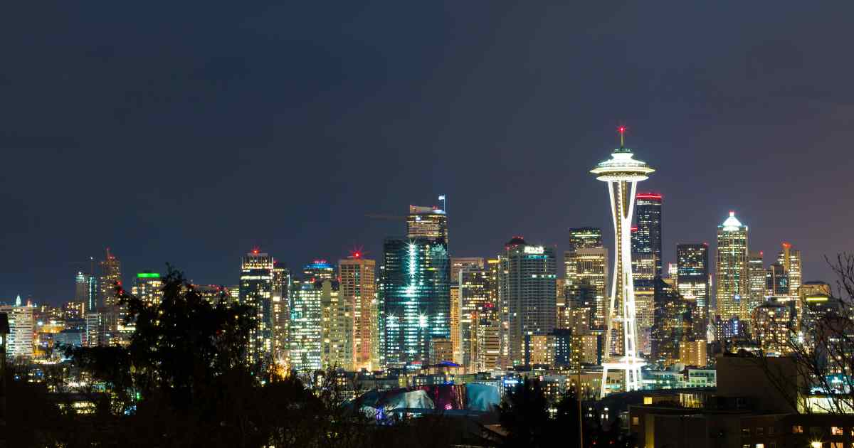 Space Needle in Seattle WA.