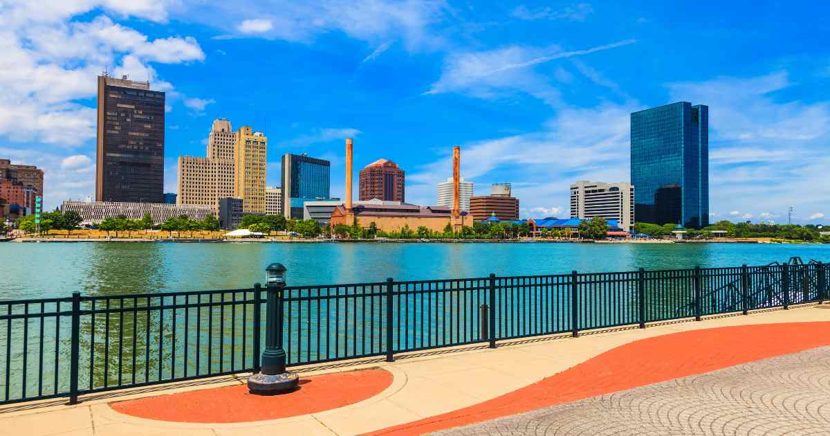 Maumee River in Toledo OH