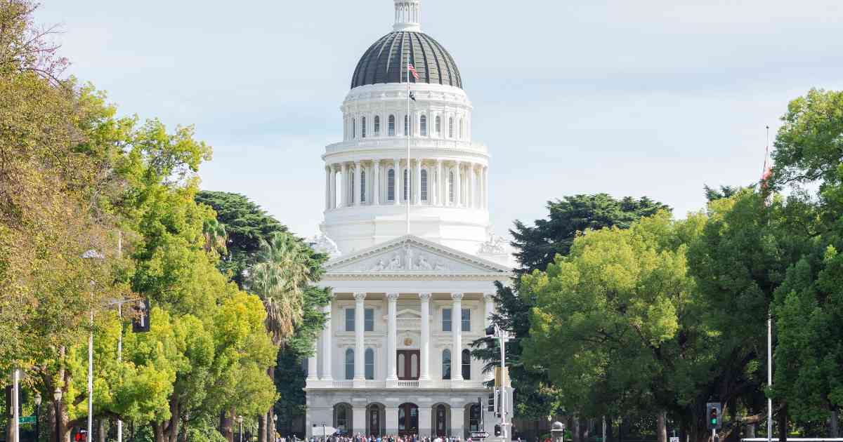 Capitol Building in Sacramento CA