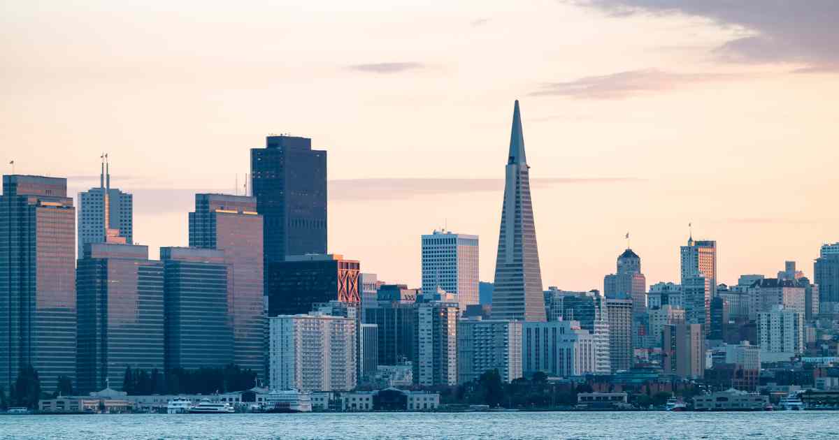 Transamerica Pyramid Building in SF