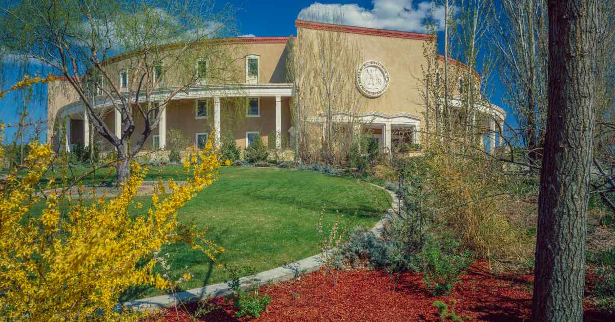 NM State Capitol Building in Santa Fe